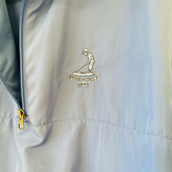 Pinehurst Resort 1895 Blue Pullover Half-Zip Golf Sweatshirt Size Small - Picture 2 of 6